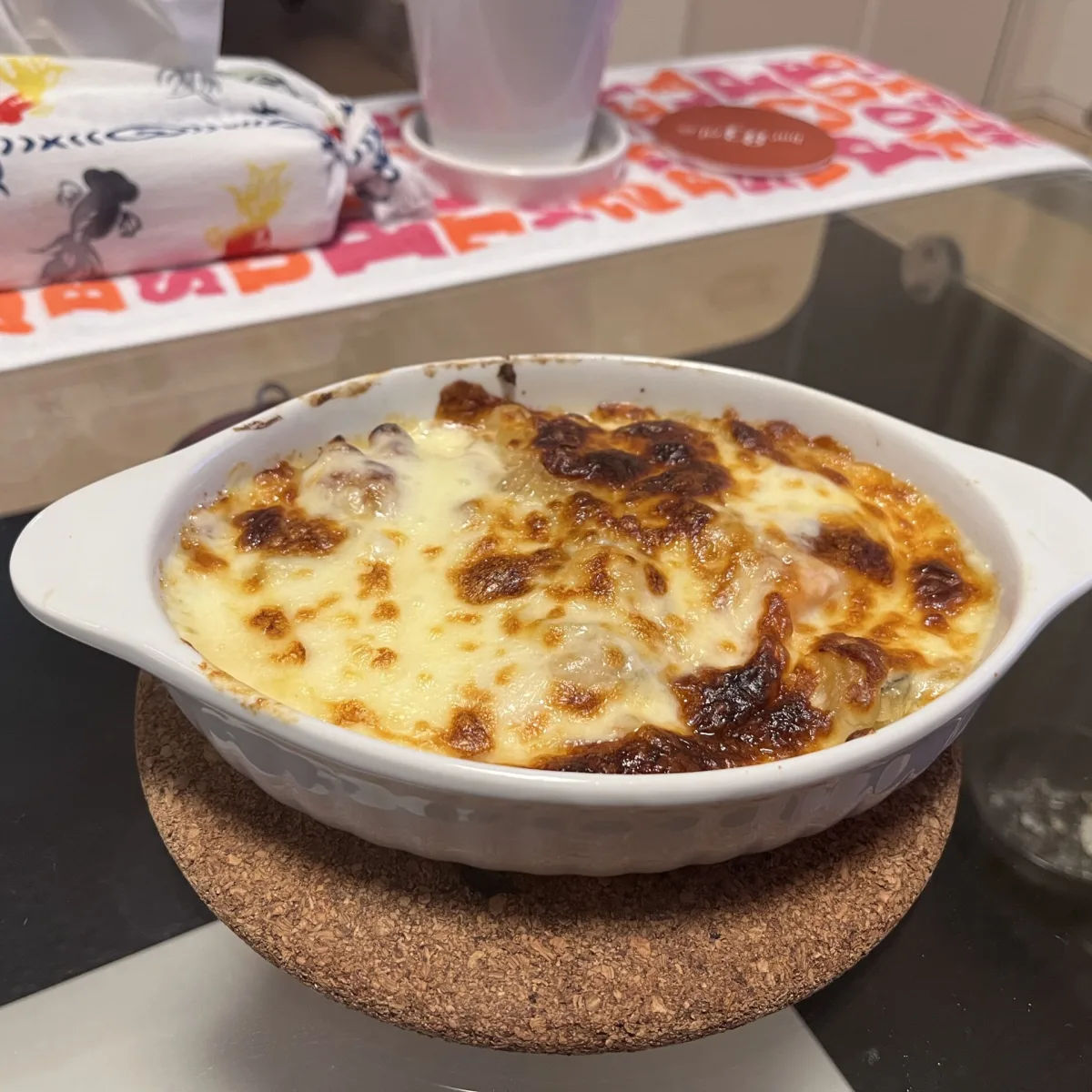 鮭とホタテを使った北海グラタン